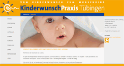 Desktop Screenshot of kinderwunschpraxis.com